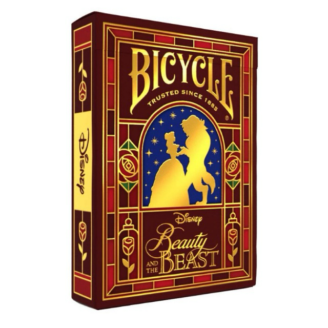 [พร้อมส่ง] Bicycle Beauty and the Beast cards ไพ่เจ้าหญิงดีสนีย์ โฉมงามกับเจ้าชายอสูร