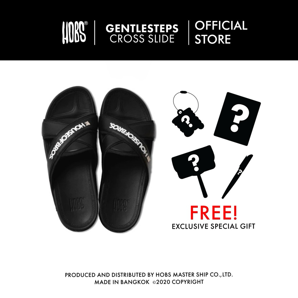 Hobs®| รองเท้าพื้นสูง | Gentlesteps Cross Slide (New Model) | รองเท้าฮอบส์