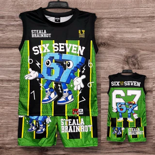ชุดเด็กแขนกุด เซ็ท 2 ชิ้นเสื้อและกางเกง ผ้านิ่มลื่นใส่สบายๆ