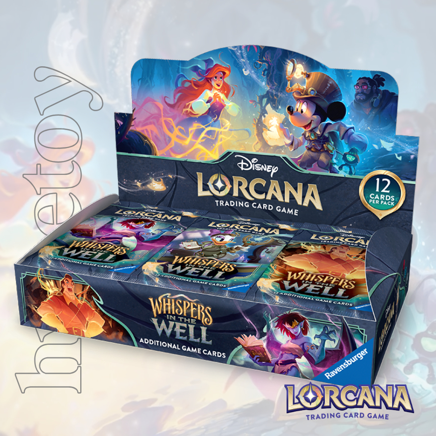 (แบบซอง-ยอน470) Whispers in The Well Lorcana Disney TCG (1ซอง/12ใบ)