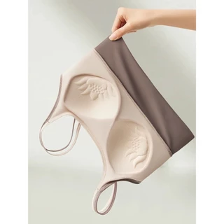 Palyo สปอร์ตบราไร้โครง กันกระแทก ซัพพอร์ตดี ระบายอากาศ ใส่สบาย สำหรับวิ่ง ฟิตเนส โยคะ บราออกกำลังกาย #006