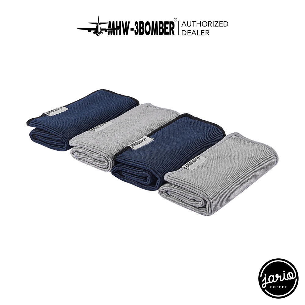 JARIO x MHW-3BOMBER Square Towel ผ้าทำความสะอาดอุปกรณ์กาแฟ ผ้าทำความสะอาดบาร์กาแฟ