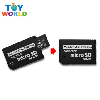ตัวแปลงเมม PSP จาก Micro SD ให้เป็น Memory Stick Pro รุ่น Single Slot ใส่ได้ 1 Micro SD ✔✔ พร้อมส่ง