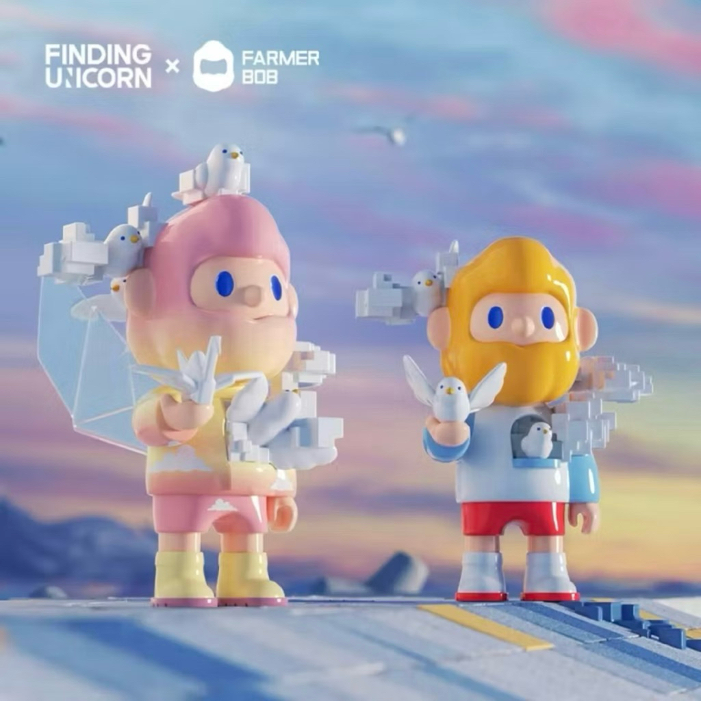 พร้อมส่ง Farmer Bob Pixel [แบบสุ่ม] งาน finding unicorn สวยมาก ใหม่ซีล