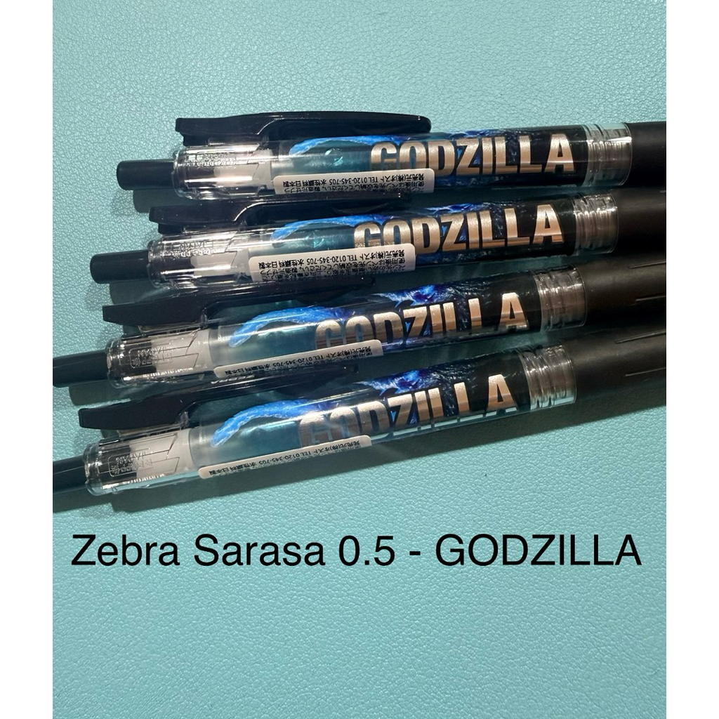 Zebra Sarasa 0.5 black - GOZILLA