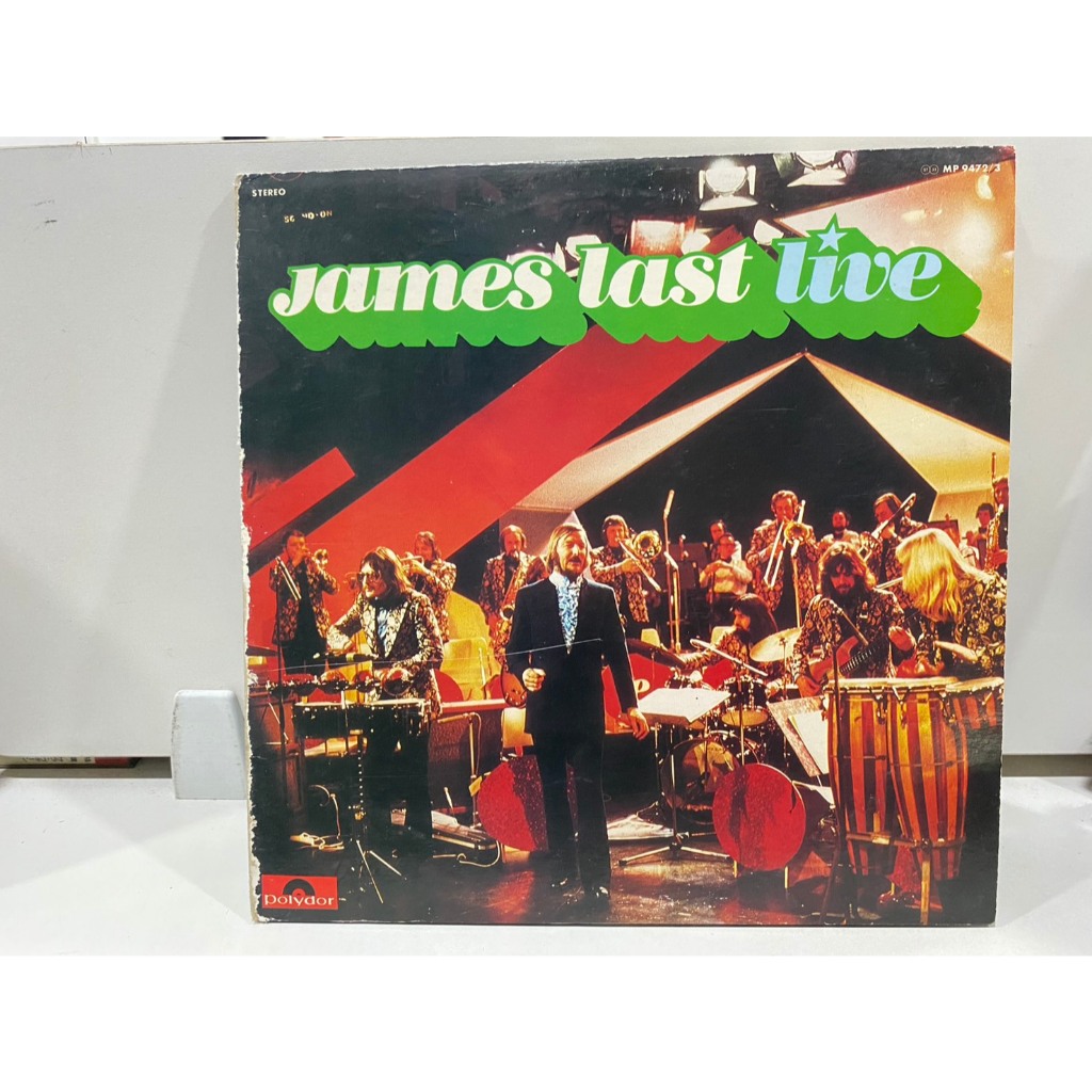 2 LPVinyl Records แผ่นเสียงไวนิล James last live//James last live (J20B197)