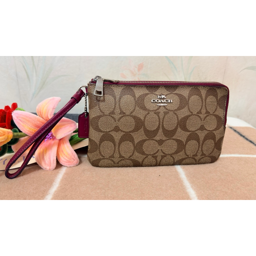 กระเป๋าคล้องมือcoach2ซิปL