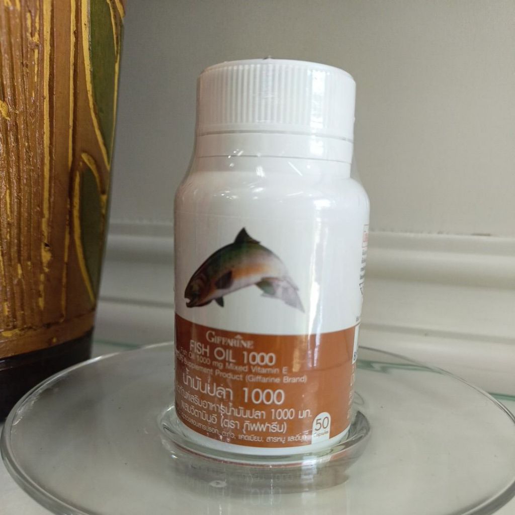 น้ำมันปลา1000gm50 แคปซูล บำรุงสมอง ปวดข้อเข่า ข้อเข่าเสื่อม น้ำมันปลา1000gm50 แคปซูล