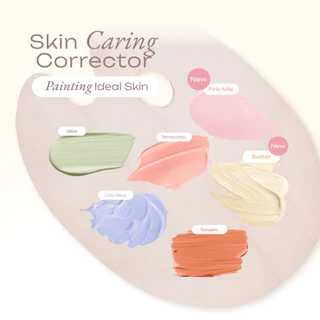 Fleen Beauty Skin Caring Corrector / Fleen Painting Ideal Skin #คอเรคเตอร์สกินแคร์