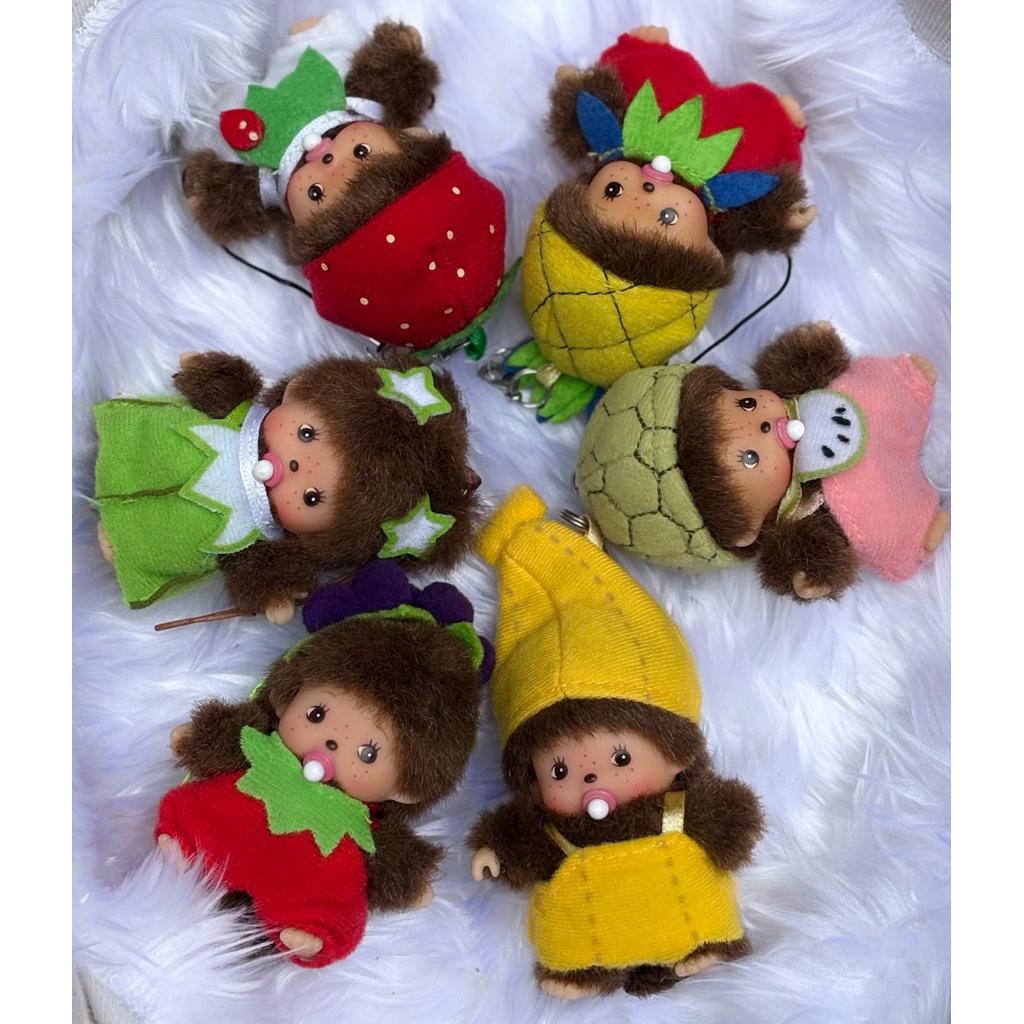 🔥พร้อมส่ง🔥พวงจิ๋วๆม่อนชิชิ งานหายาก monchhichi Rare💕