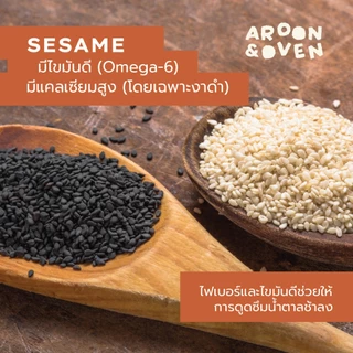 Black&white quinoa Wholewheat Sourdough - 650g (ซาวโดว์ งาดำ งาขาว คีนัว โฮลวีต) M3 (จัดส่ง 3-4 วันทำการ)