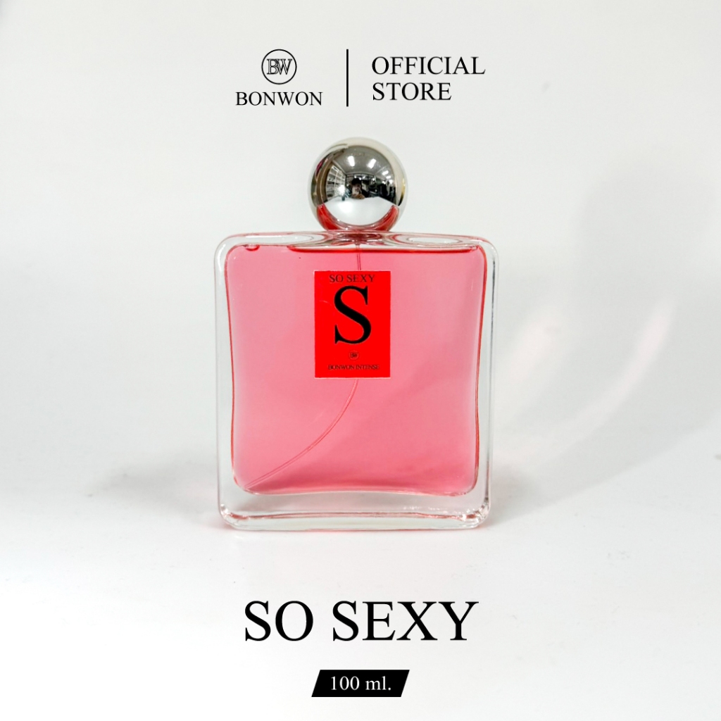 น้ำหอม BONWON กลิ่น So sexy - กลิ่นผู้หญิงสายเซ็กซี่ ขนาด 100 ml.