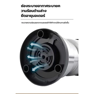 Eihome เครื่องบดอาหาร เครื่องปั่นพริก บดได้ละเอียด เมล็ดกาแฟ ตะไคร้ ผงกะหรี่ อาหารเด็ก พริก 8 ใบมีดสแตนเลส