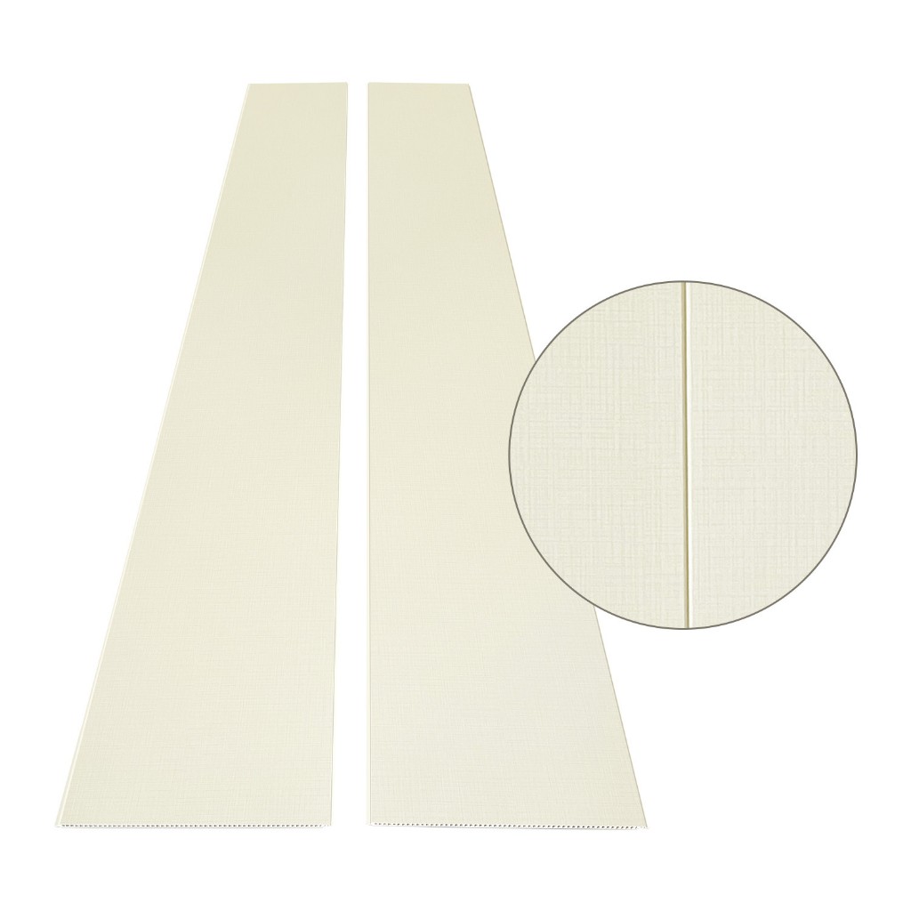 GREAT WOOD แผ่นตกแต่งผนังและฝ้า PVC GPPVC3.7-9 40*0.8*290 ซม. Warm yellow