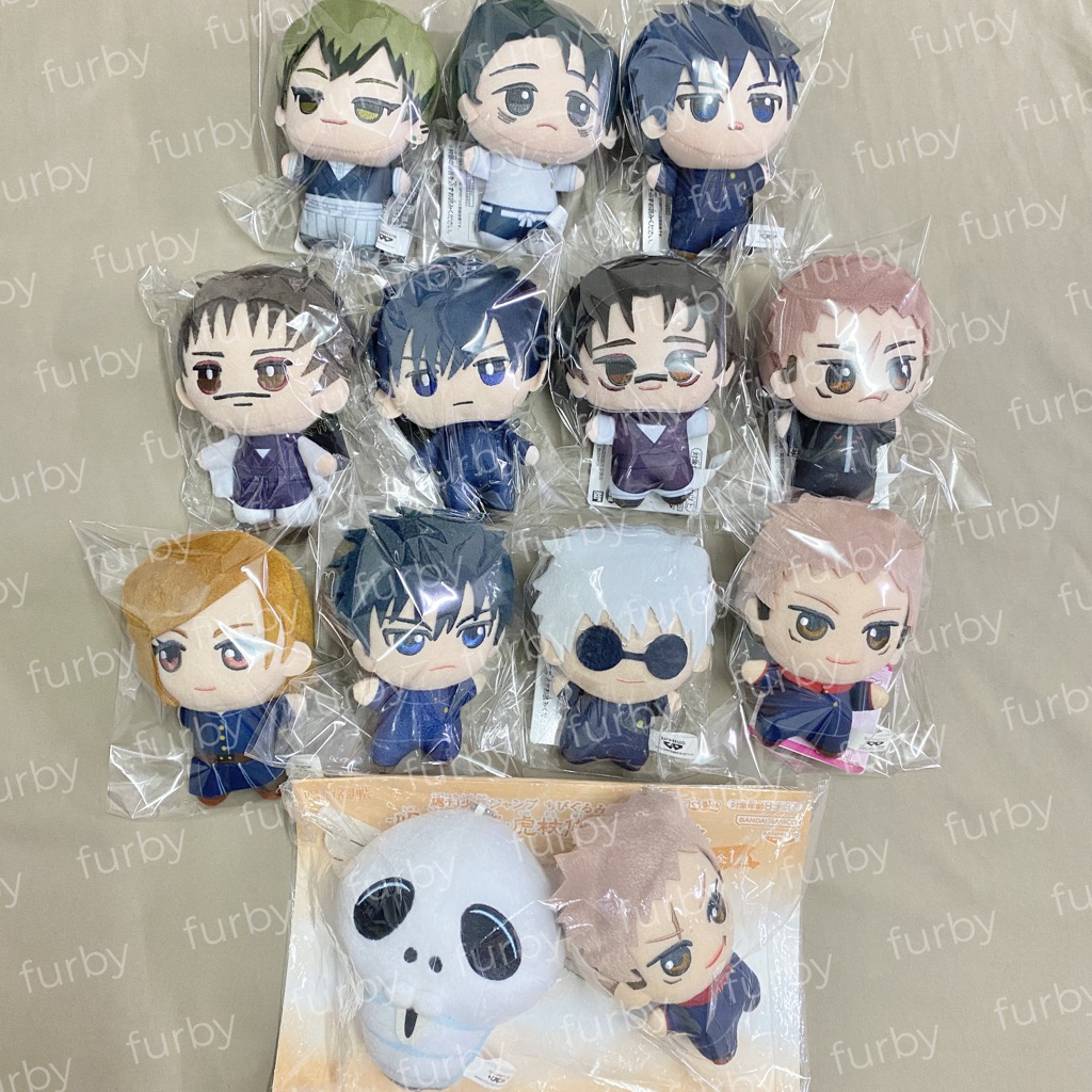 (พร้อมส่งในไทย) JP lot Chibigurumi / Deformed Plush Jujutsu Kaisen จิบินุย มหาเวทย์ผนึกมาร
