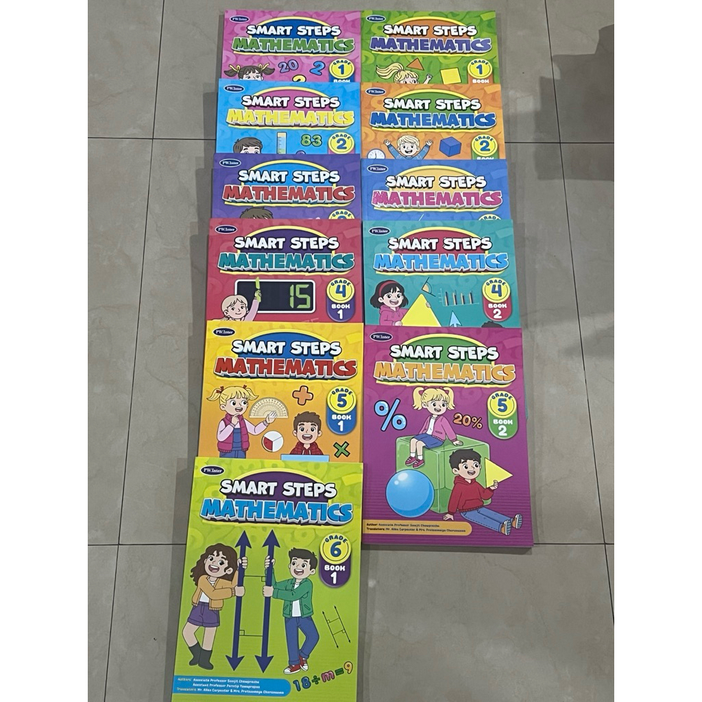 Smart Steps Mathematics เกรด 1-6(แบบเรียนคณิตศาสตร์)