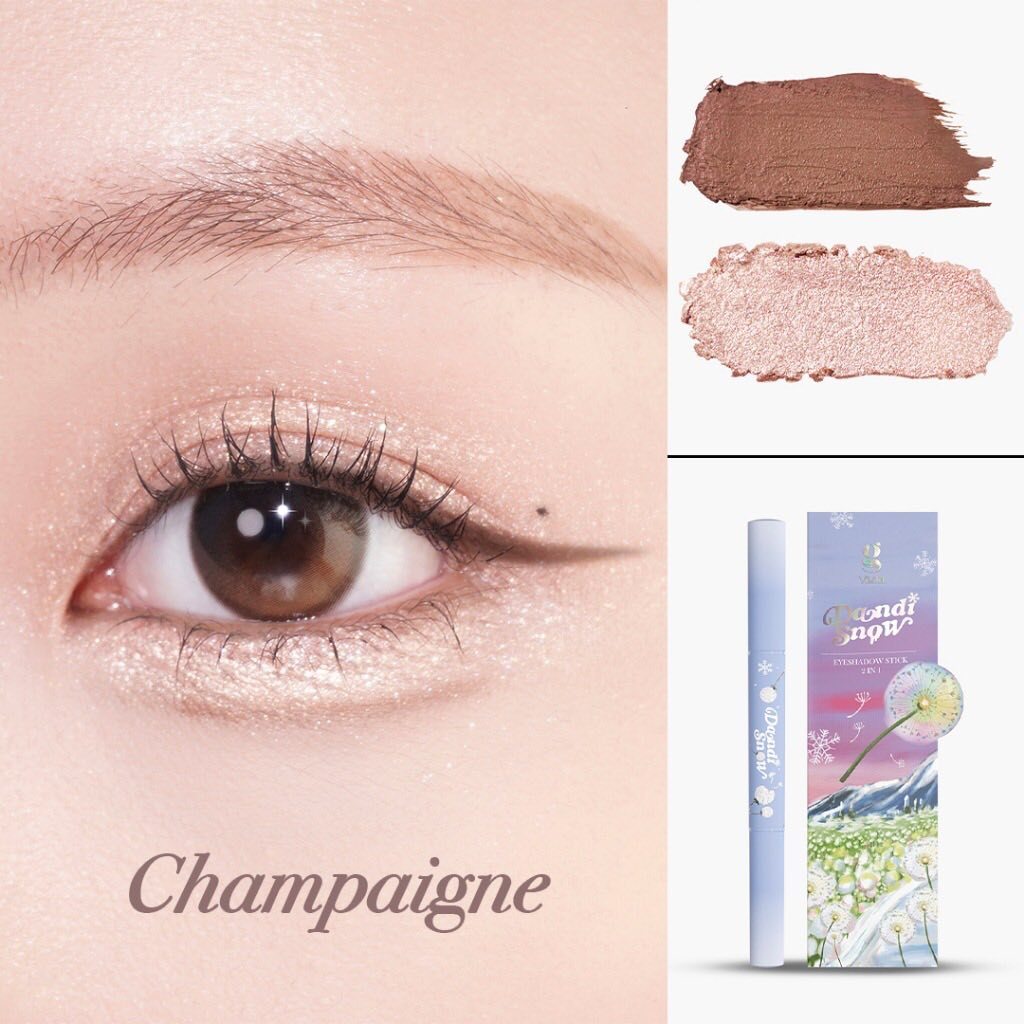 (พร้อมส่ง/ของแท้) Gvana Dandisnow Eyeshadow Stick 2In1 0.66g อายแชโดว์ในรูปแบบแท่ง 2in1