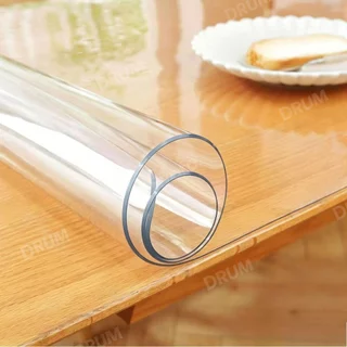 ผ้าปูโต๊ะ PVC ใส กันน้ำ กันน้ำมัน ทนความร้อน แผ่นรองโต๊ะใส ป้องกันโต๊ะ สำหรับโต๊ะกินข้าว โต๊ะทำงาน หรือโต๊ะทุกประเภท