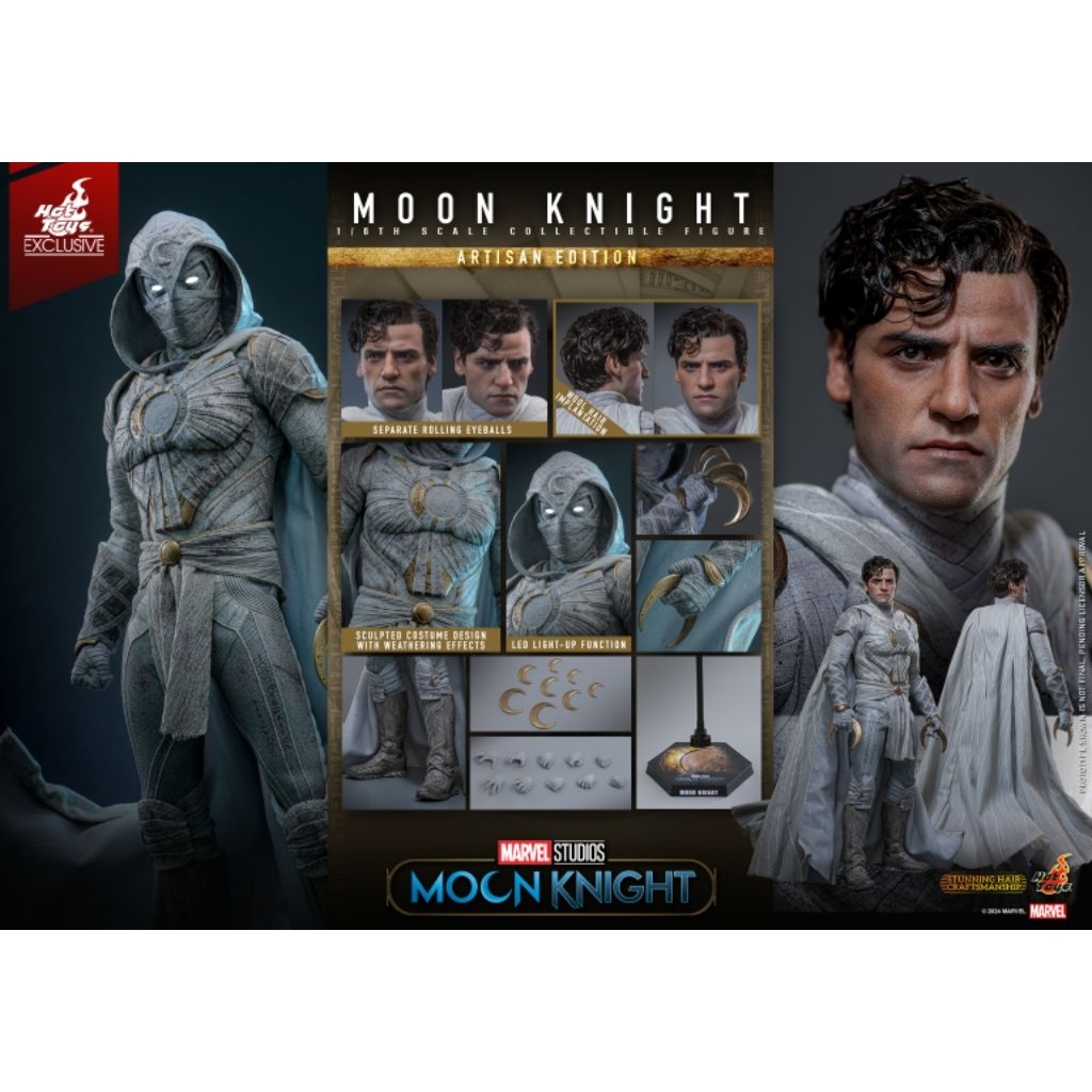 Hot Toys TMS140AE Moon Knight - Moon Knight (Artisan Edition) **Limited 2,500 units**