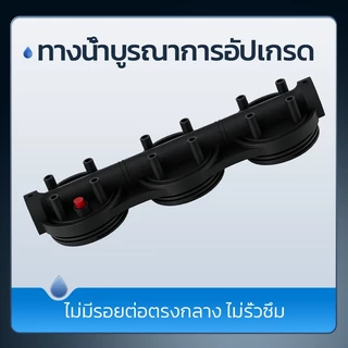 เครื่องกรองน้ำ 3 ขั้นตอน 20 นิ้ว สำหรับใช้ในบ้าน ระบบกรองน้ำประปาทั้งบ้าน