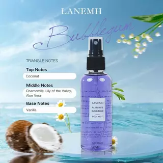 LANEMH น้ำหอมติดทนนาน 100 มล Perfumed Body Mist Women Men (Bubblegum /Candy/Honeydew ) ไม่ผสมแอลกอฮอล์ น้ำหอม Unisex