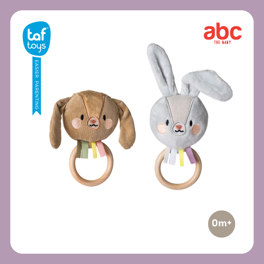 Taf Toys ตุ๊กตาเขย่ามือ Jenny  Bunny Rattle ของเล่นเสริมพัฒนาการ 0 เดือน ขึ้นไป