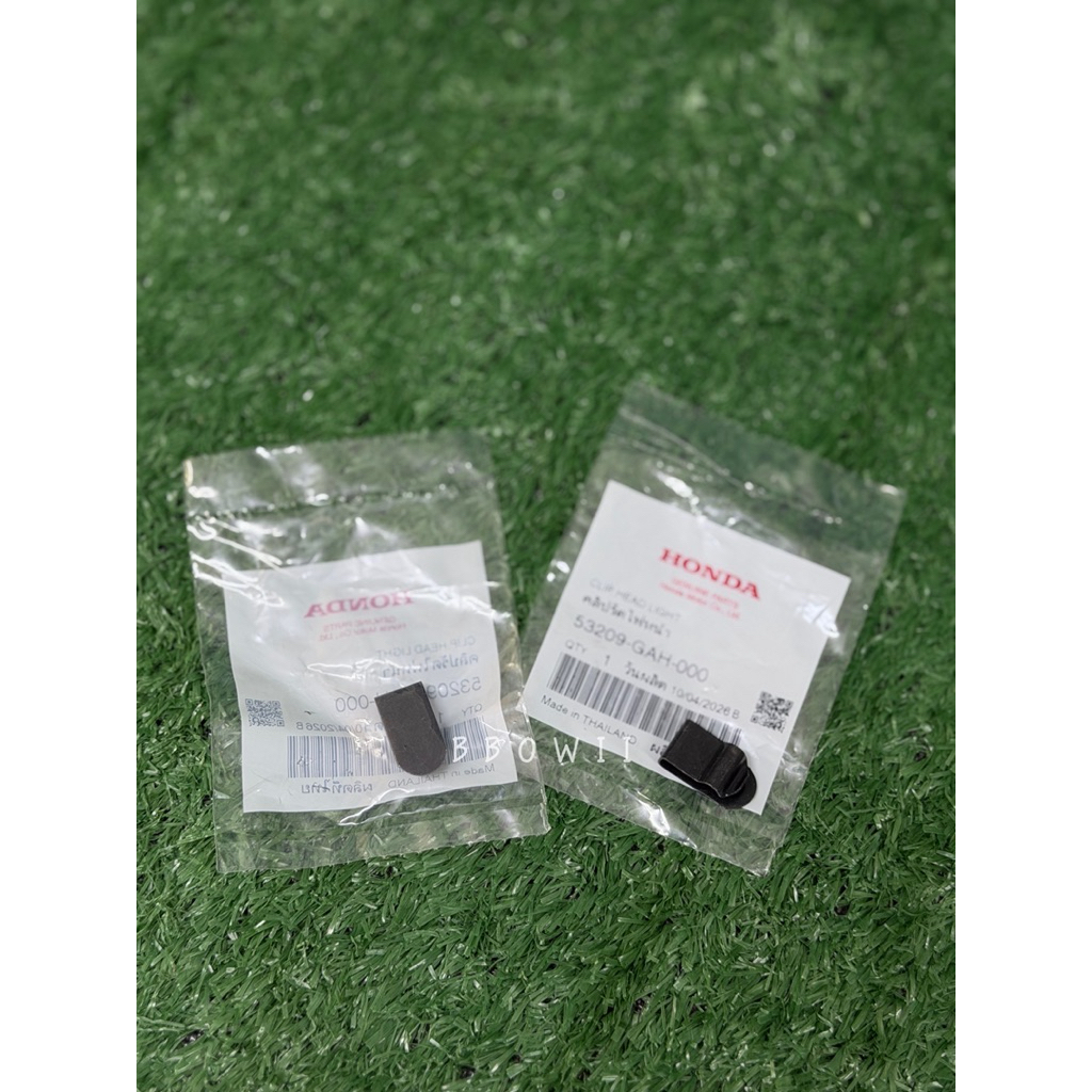 ‼️แท้เบิกศูนย์‼️ คลิปรัดไฟหน้า Wave125R/S/Iไฟเลี้ยวบังลม หัวเถิก,หัวแหลม  แท้ศูนย์honda รหัส 53209-GAG-000