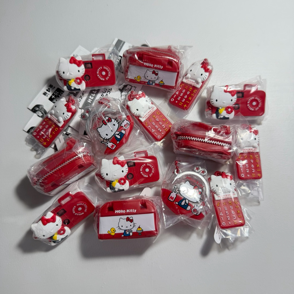 Restock 2023 ☑️ Hello Kitty พวงกาชา ขนาดจำลอง จิ๋ว ( C-177 )