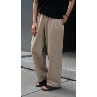 Thedyed.co - กางเกงผ้าฝ้ายทอขายาว (Basic pants)