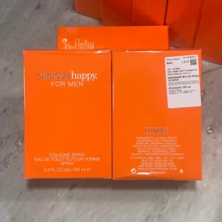 Clinique Happy Men EDT 100 ml กล่องซีล ป้ายคิงพาวเวอร์