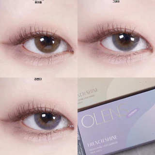 [แบ่งขายรายวัน] French Shine/ Russian Smoky คอนแทคเลนส์รายวัน Nanalens