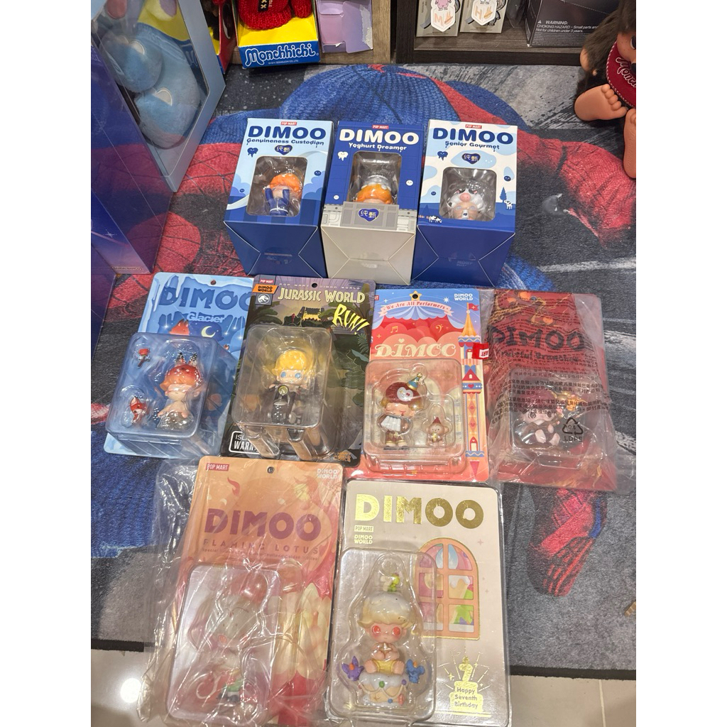 🇹🇭พร้อมส่งด่วนจากไทย  Dimoo The Moon Palace Limited Figure pop mart blind box figures gift