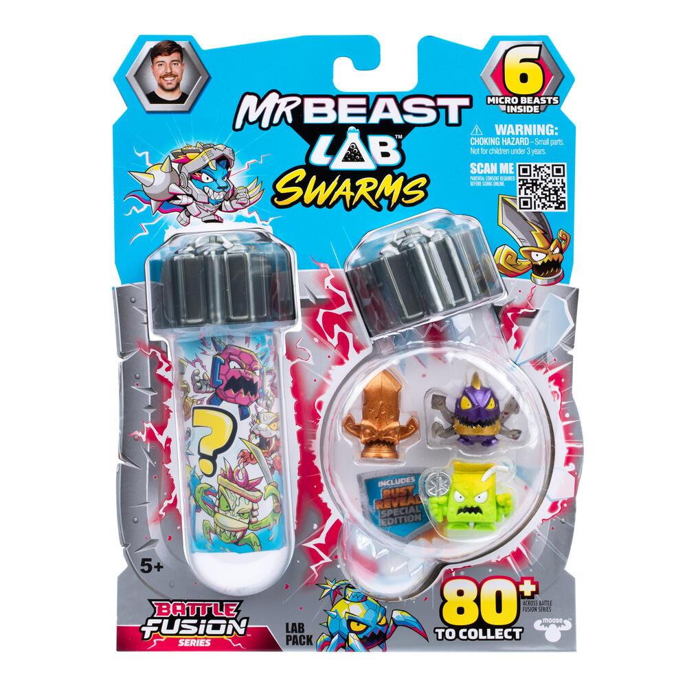 MRBEAST LAB SWARMS LAB PACK BATTLE FUSION 6 PC AST.ของเล่น