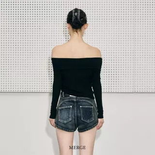 Merge Official - Cheryl Off Shoulder Top (พร้อมส่ง)