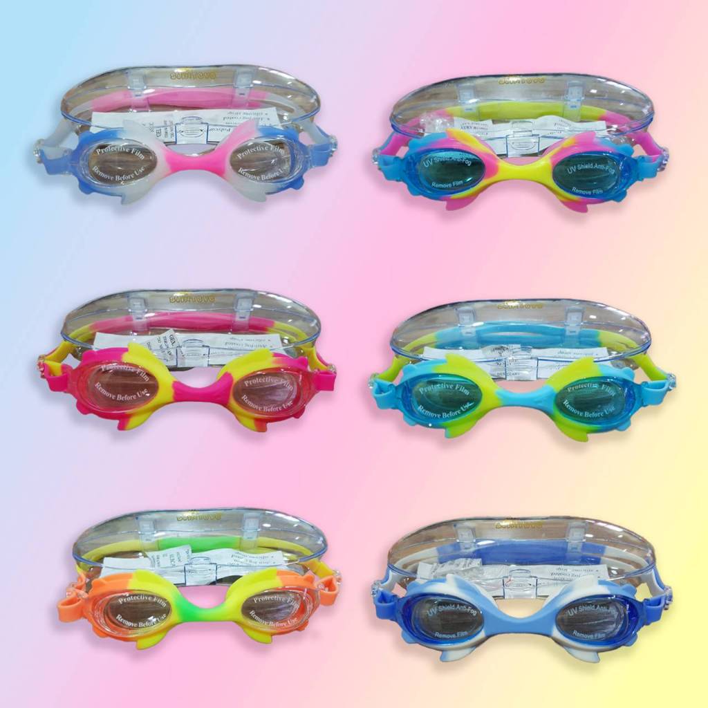 Sainteve  แว่นตาว่ายน้ำสำหรับเด็ก คละสี รุ่น SY-5600