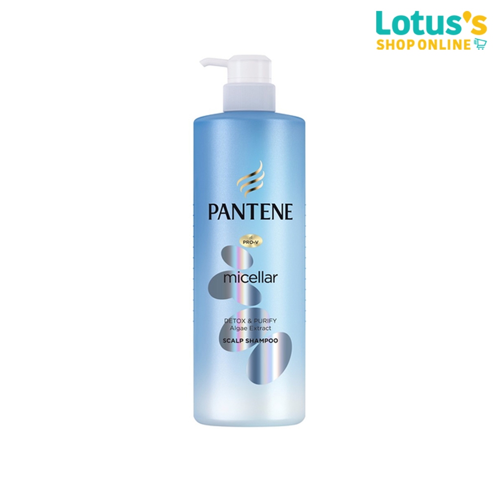 แพนทีน โปร-วี แชมพู ไมเซล่า เพียวริฟาย ขนาด 530 มล. PANTENE SHAMPOO MICELLAR PURIFY 530 ML