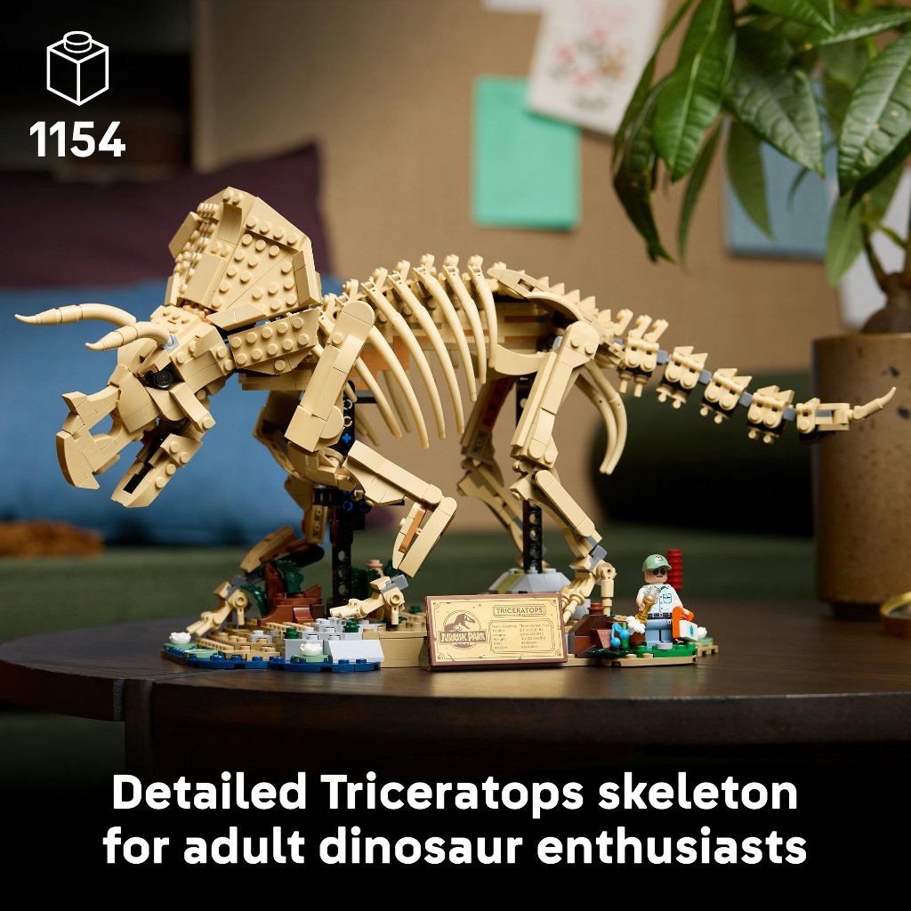 LEGO Jurassic World ‏77985 أحفورة ترايسيراتوبس (1154 قطعة) — صورة 5