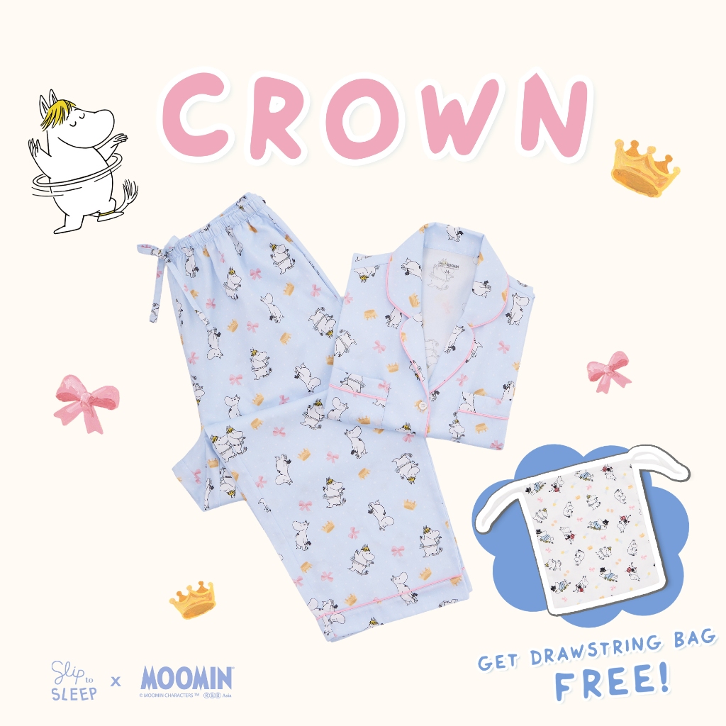 ชุดนอน Moomin - Moomin Crown Set