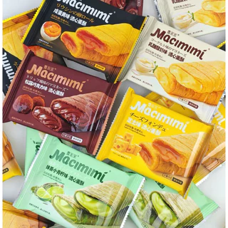 พร้อมส่ง 🇹🇭พายไข่แดงเค็ม โรลกรอบโรลไข่เค็มไข่เค็ม รสชีส ช็อคโกแล ชาเขียว