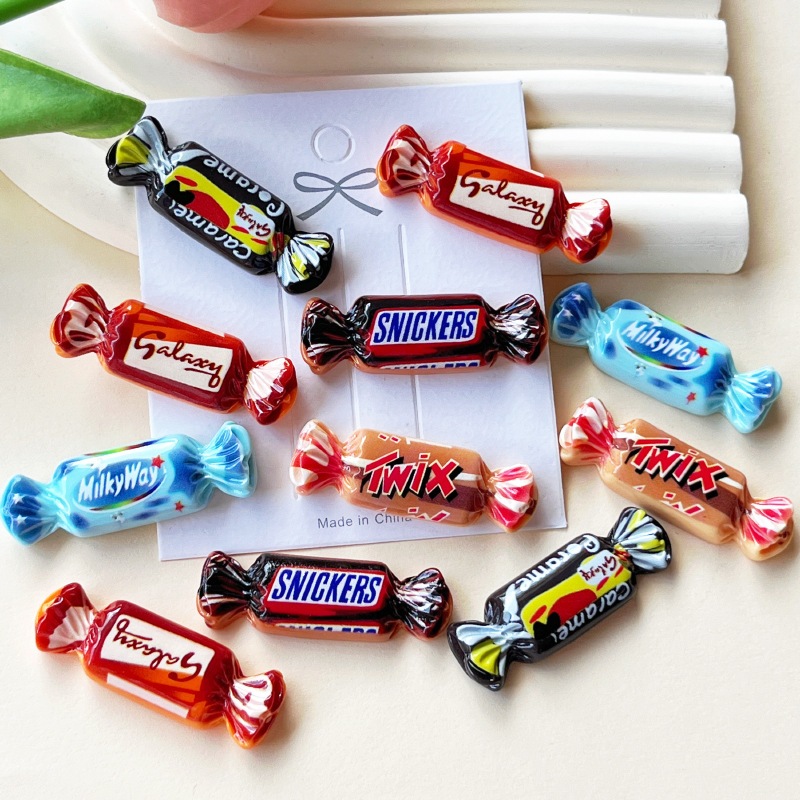 j214 ทอฟฟี่ครีมของเล่นจิ๋วแพ็คละ 10 ชิ้นคละสี