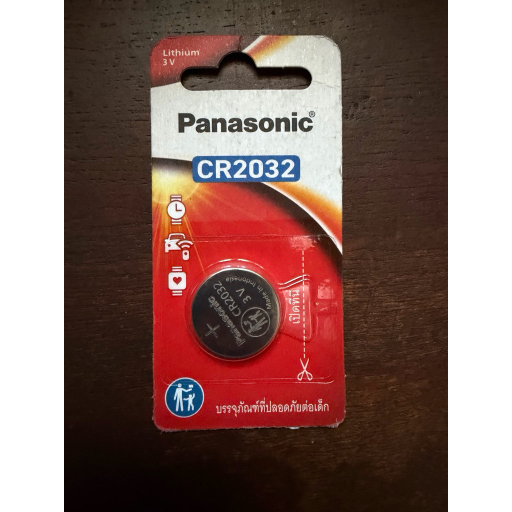 PANASONIC ถ่านเม็ดกระดุม CR-2032