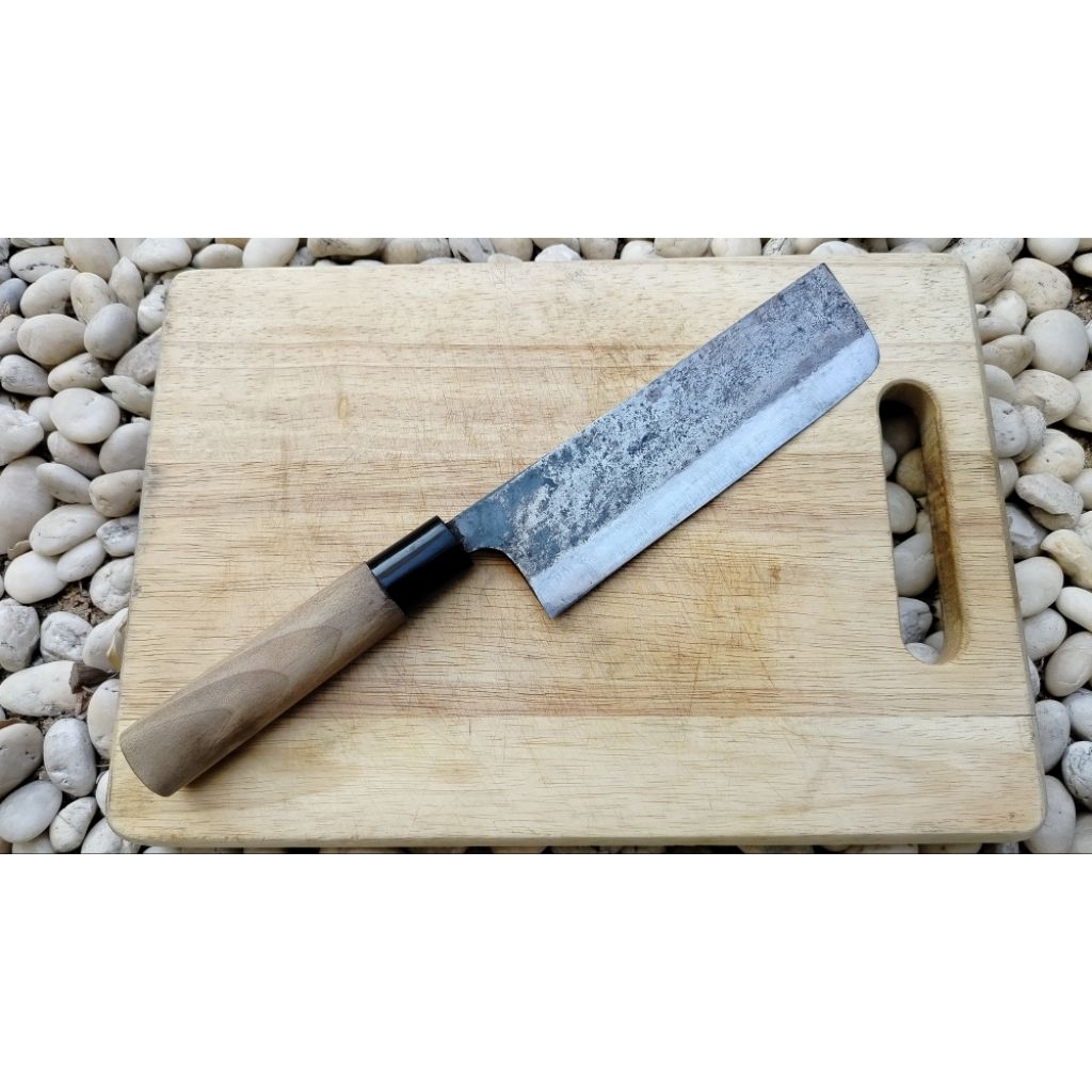มีดมือสองญี่ปุ่น มีดนากิริ Fujihiro teuchi aogami 165mm.