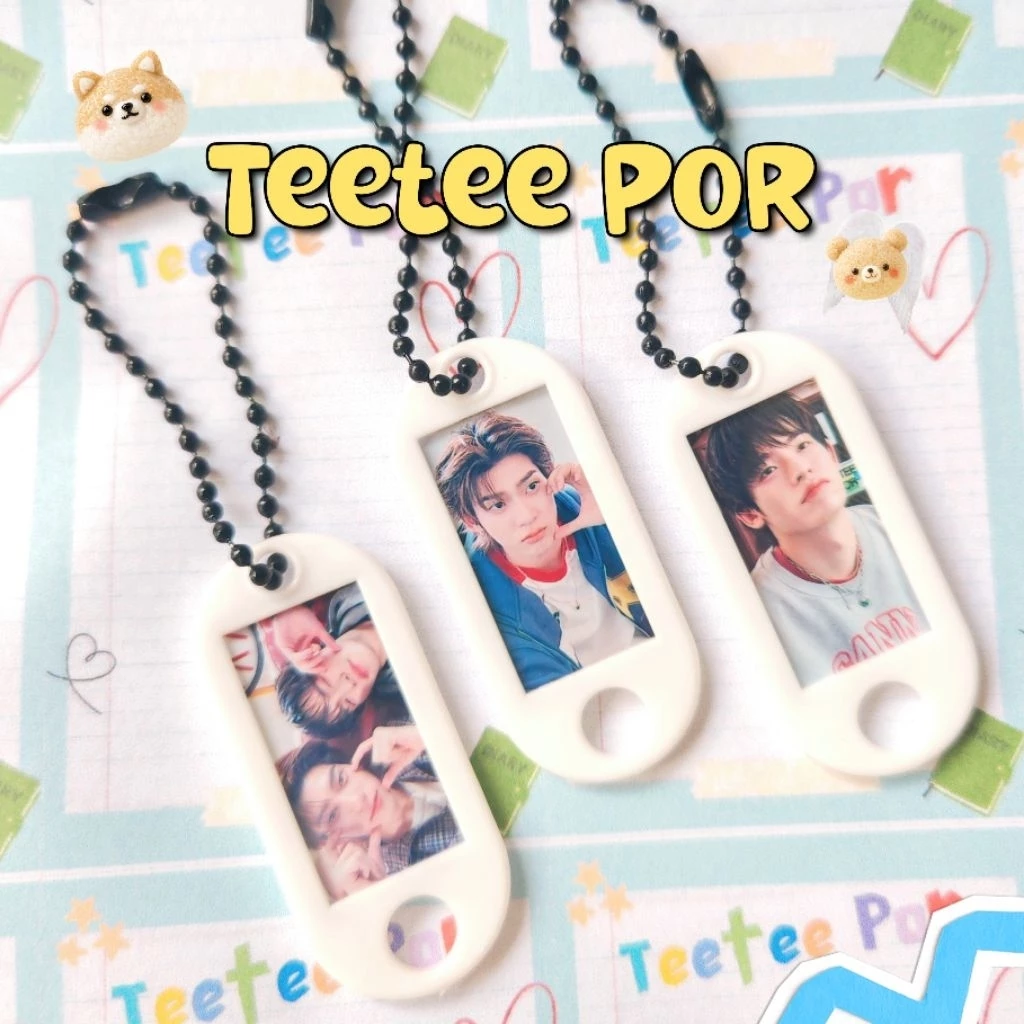 พวงกุญแจตี๋ตี๋ป๋อ teeteepor พวงกุญแจพลาสติก