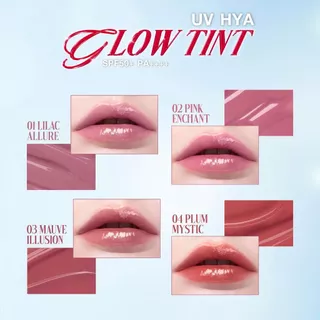 ถูก/แท้/มีไลฟ์ ลิป MizuMi UV Hya Glow Tint SPF50+ PA++++ ลิปทินท์กันแดด ทินท์ ลิปทิ้น ปากฉ่ำ ฉ่ำวาว ชุ่มชื้น ติดทน