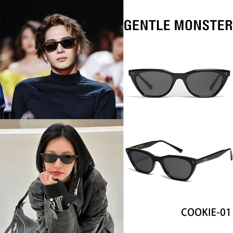 (จัดส่งจากกรุงเทพ)แว่นกันแดด  EYEW COOKIE（JACKSสไตล์เดียวกัน） สไตล์เดียวกันสำหรับผู้ชายและผู้หญิง สีดำ