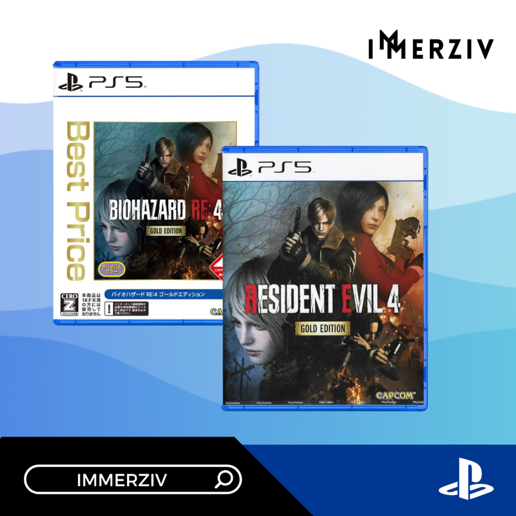 (พร้อมส่ง) PS5 BIOHAZARD 4 / RESIDENT EVIL 4 GOLD EDITION (GAME) (ENG)
