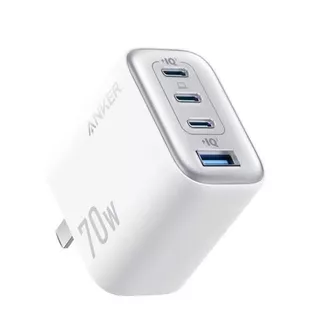 ที่ชาร์จ อังเกอร์ 70W GaN 4 พอร์ต ขนาดกะทัดรัด สำหรับโน้ตบุ๊คและสมาร์ทโฟน