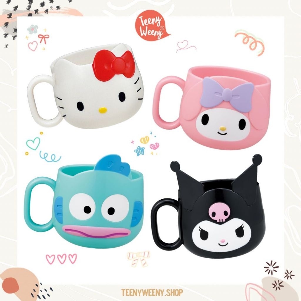 แก้วพลาสติคซานริโอ้ Skater Sanrio Plastic Mug