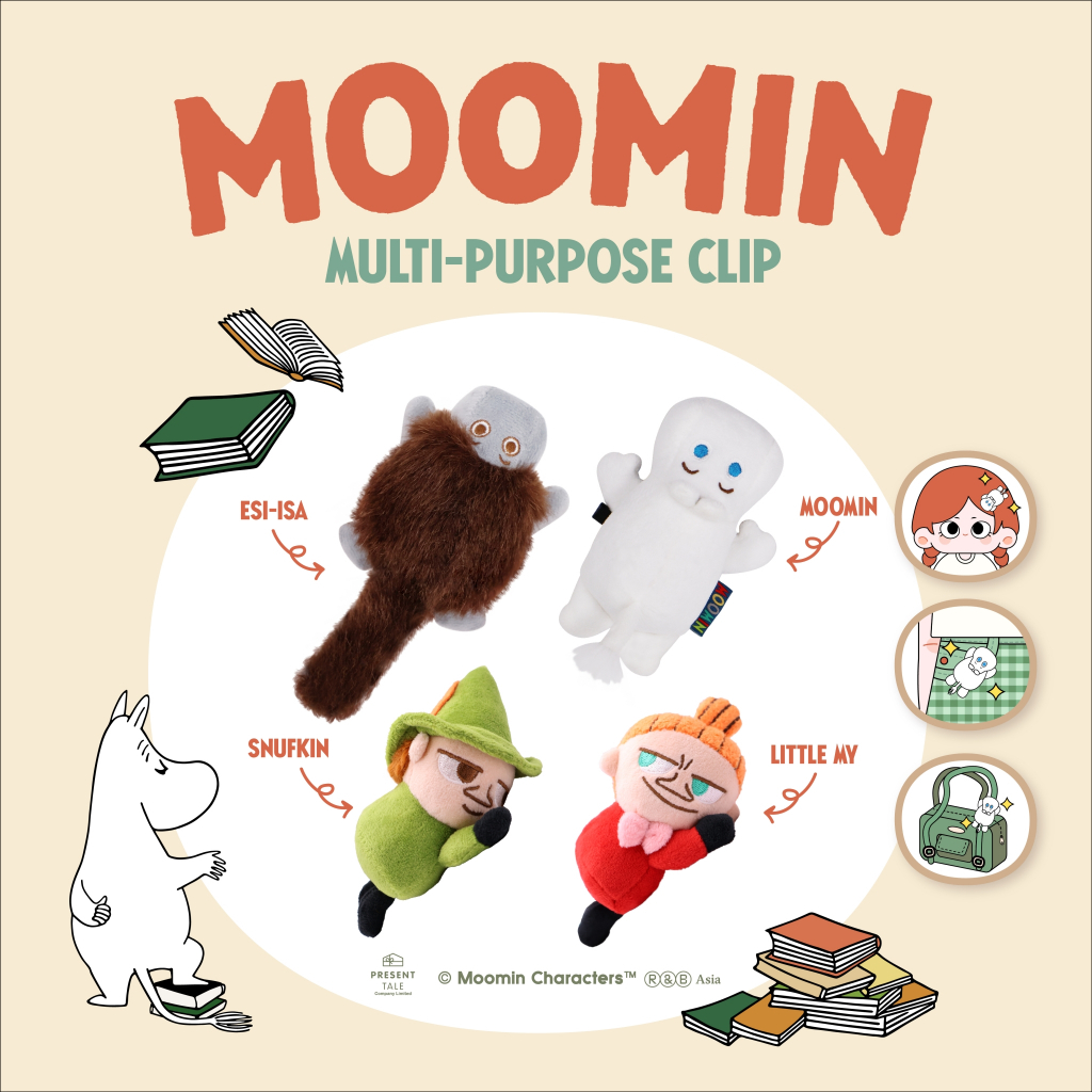 Moomin Multi Purpose Clip