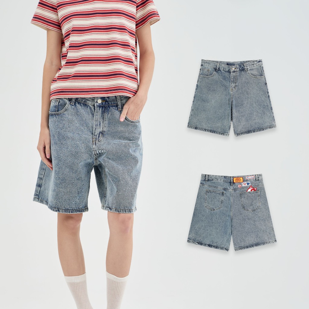 HOMEBOY กางเกงยีนส์ขาสั้น HB.HOLIDAY.SHORTS คอตตอน ใส่สบาย